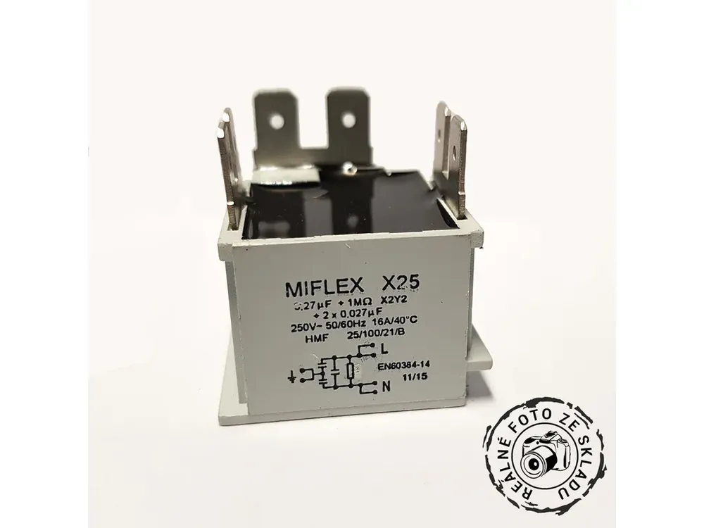 Vysoká kvalita - Miflex X25U410M354MS odrušovací filtr