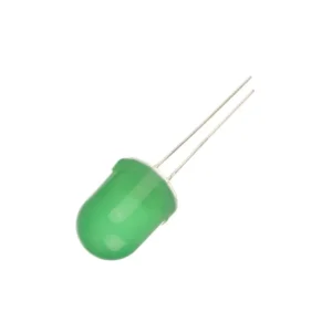 Do vyprodání zásob - LED dioda 8mm, zelená, L-793GD