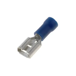 Faston 6,3x0,8mm zásuvka límec modrý | Sleva