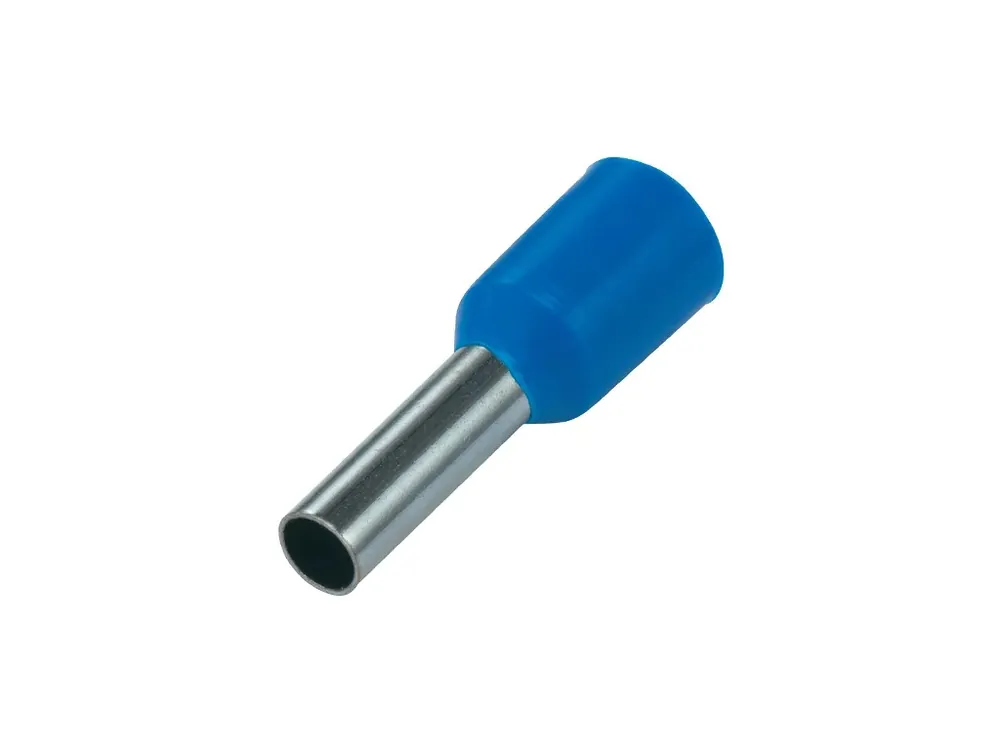 Dutinka izolovaná 2,5x10mm modrá - Outlet