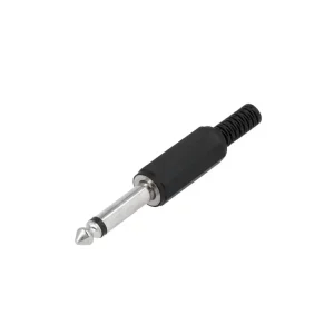 Konektor JACK 6,3mm vidlice mono plast - Poslední kusy