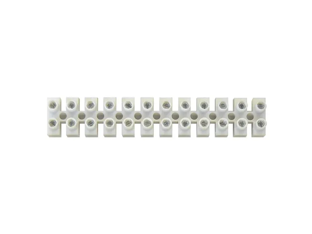Svorkovnice 12x10mm bílá - Nově v e-shopu