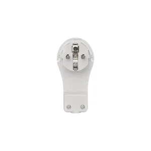 Emos P0066 vidlice úhlová na kabel bílá | Nabídka končí brzy