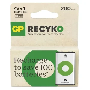 Super cena - Nabíjecí baterie GP ReCyko 200 (9V)
