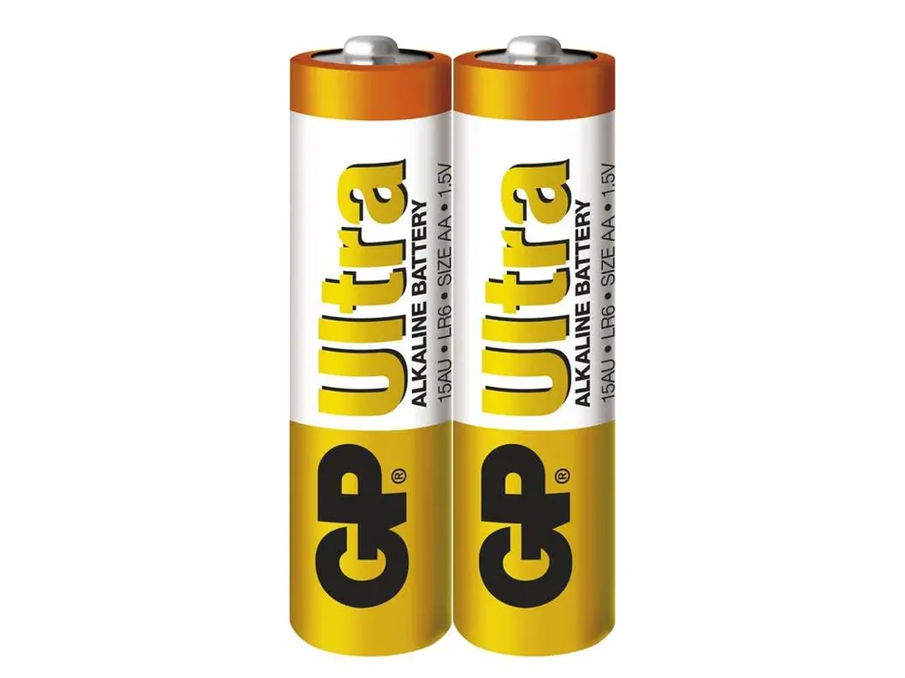 Alkalická baterie AA (LR6) GP Ultra, 2ks - Skladem