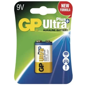 Alkalická baterie GP Ultra Plus 9V (6LR61), 1ks - Top produkt