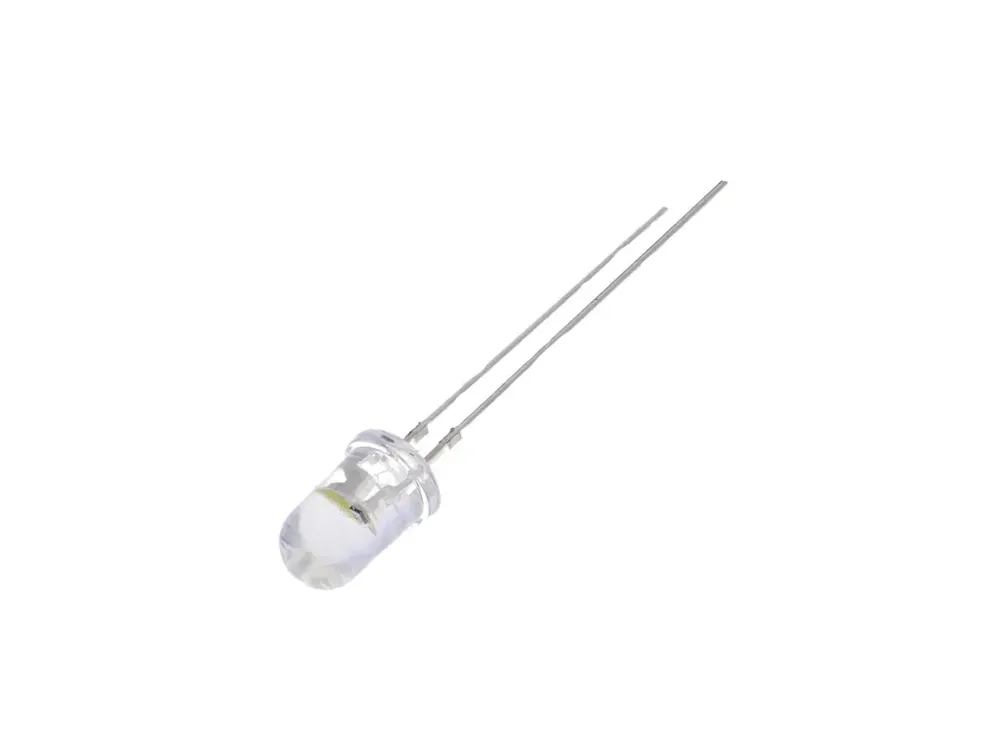 LED dioda 5mm, teplá bílá 2100K, OSM2DK5111A-UV - Profesionální kvalita