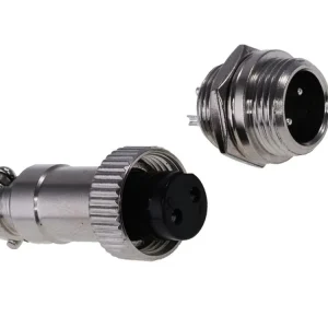 Připraveno k odeslání | Konektor MIC12 2pin vidlice + zásuvka