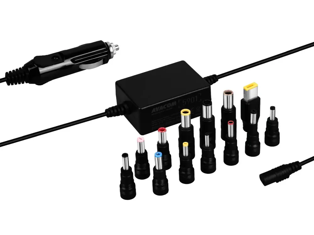 Kupte nyní - Univerzální autoadaptér pro notebooky QuickTIP-CAR 65W + 13 konektorů