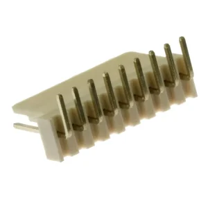 Konektor se zámkem, 9 pinů (1x9), do DPS RM2.54mm, úhlový 90°, pozlacený - Vysoká kvalita