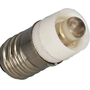 LED žárovka E10 6V bílá - Rychlé dodání