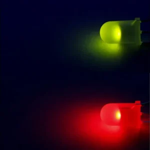 LED 5mm, dvoubarevná, červeno-zelená, 3 vývody | Objednejte dnes