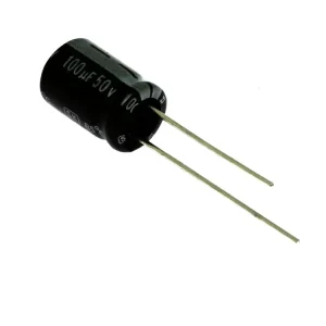 Elektrolytický kondenzátor 100uF 50V 8x11mm RM3.5 85°C | Akční cena