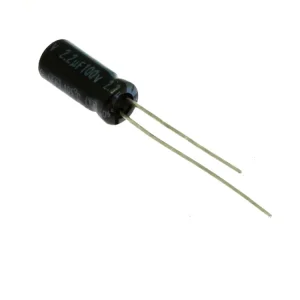 Elektrolytický kondenzátor 2.2uF 100V 5x11mm RM2 105°C - K dispozici