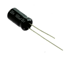 Prémiová kvalita | Elektrolytický kondenzátor 100uF 35V 6.3x11mm RM2.5 85°C