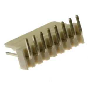 Velmi oblíbený produkt | Konektor se zámkem, 8 pinů (1x8), do DPS, RM2.54mm, úhlový 90°, pozlacený