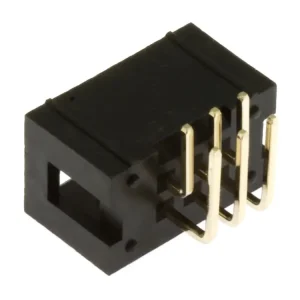 Konektor IDC pro ploché kabely, 6 pinů (2x3,) RM2.54mm, do DPS, úhlový 90° | Zlevněno