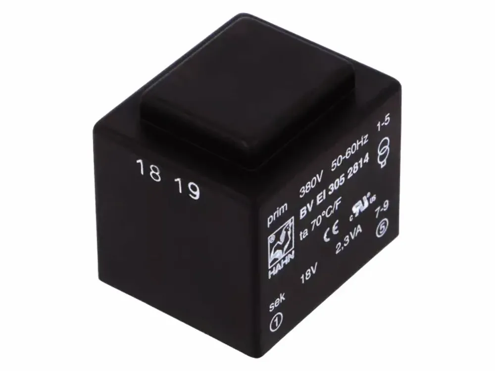 Super cena - Hahn BV EI 305 2814 transformátor 2,3VA 230V//18V