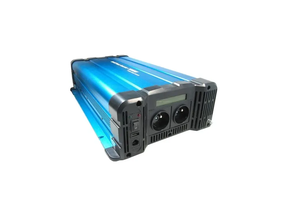 Výhodný nákup - Solarvertech FS3000 měnič napětí 24V/230V 3000W čistý sinus s dálkovým ovládáním