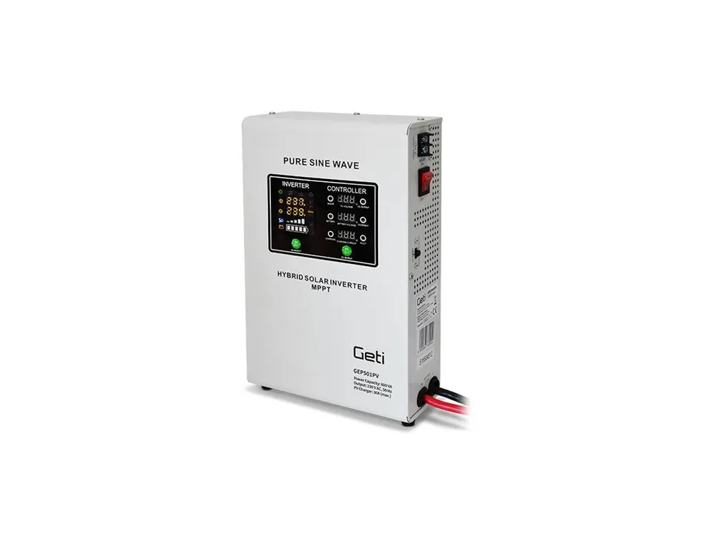 Tovární cena - Geti GEP501PV záložní zdroj sinus 500W (800VA) nástěnný