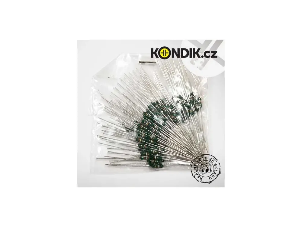 TR213 820R uhlíkový rezistor, 100ks | Nyní k dispozici