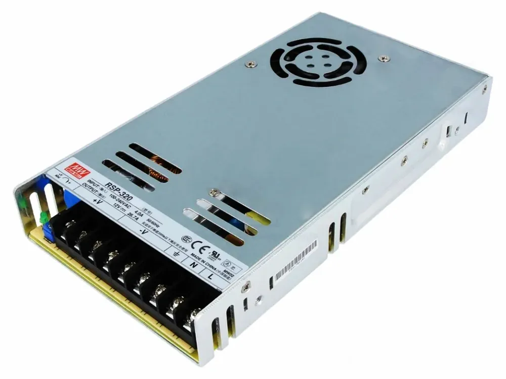 Spínaný zdroj 24VDC, 320W, Mean Well RSP-320-24 | Skvělá cena