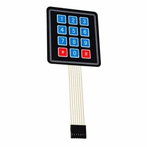 Populární - 3x4 klávesnice membránová pro Arduino