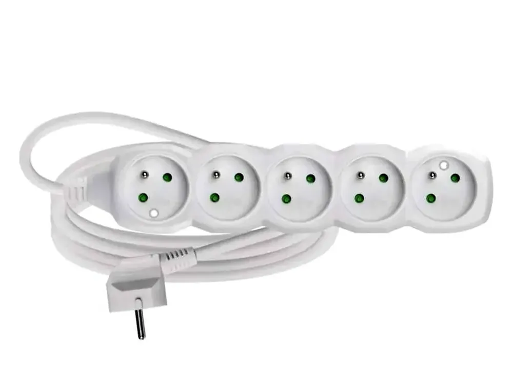 Připraveno k expedici | Emos P0510 prodlužovací kabel bílý