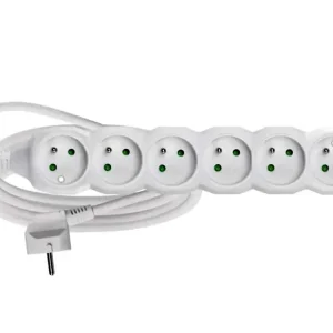 Emos P0615 prodlužovací kabel bílý - Skladem