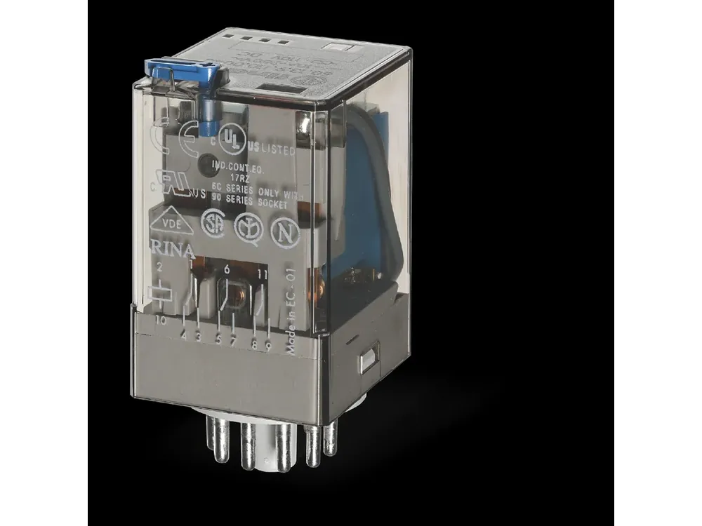 Relé 24V AC, 3PDT, 10A, Finder 60.13.8.024.0040 - Top produkt