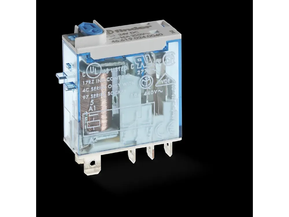 Relé 24V DC, SPDT, 16A, Finder 46.61.9.024.0040 - Žádaný produkt
