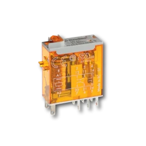 Relé 110V DC, DPDT, 8A, Finder 46.52.9.110.5000T - K objednání