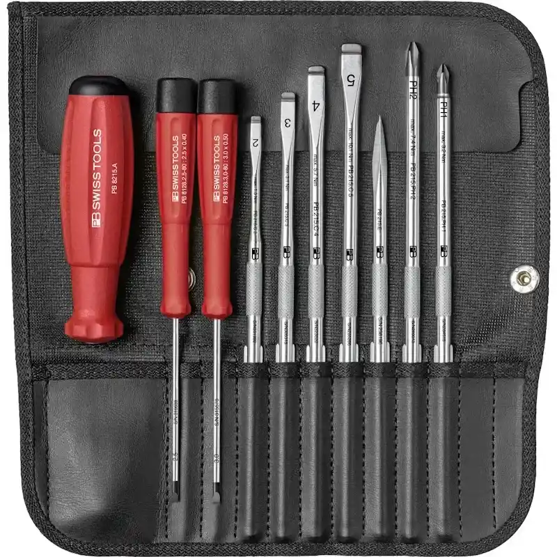 Sada vyměnitelných čepelí v pouzdře, PB Swiss Tools PB | Velmi žádaný produkt
