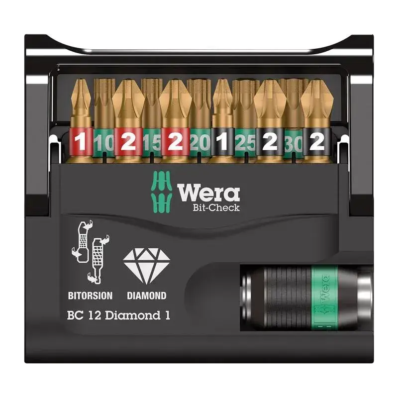 Sada bitů Bit-Check Diamond 1, Wera | Vrácení zdarma