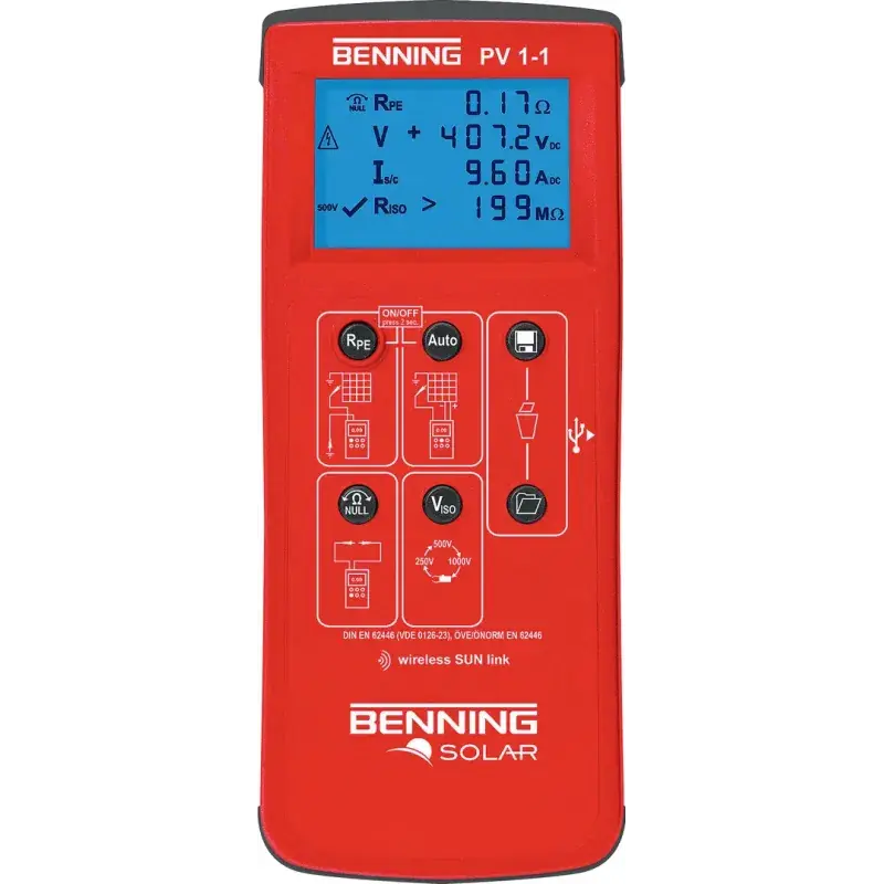 Tester instalace PV Benning - K objednání