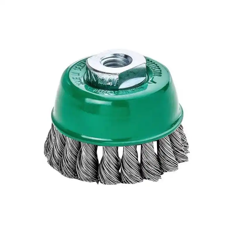 Objednat nyní - LESSMANN hrncový kartáč V4A M14 uzlový 65x0,5 mm