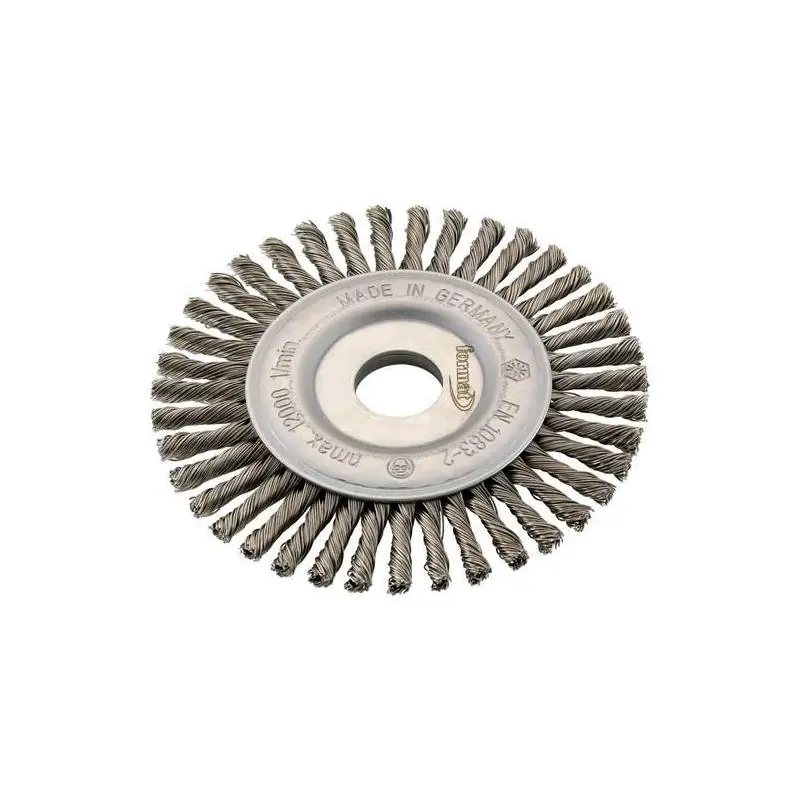 Právě uvedeno na trh | Kruhový kartáč z ocelového drátu 115x6 mm uzlový Format
