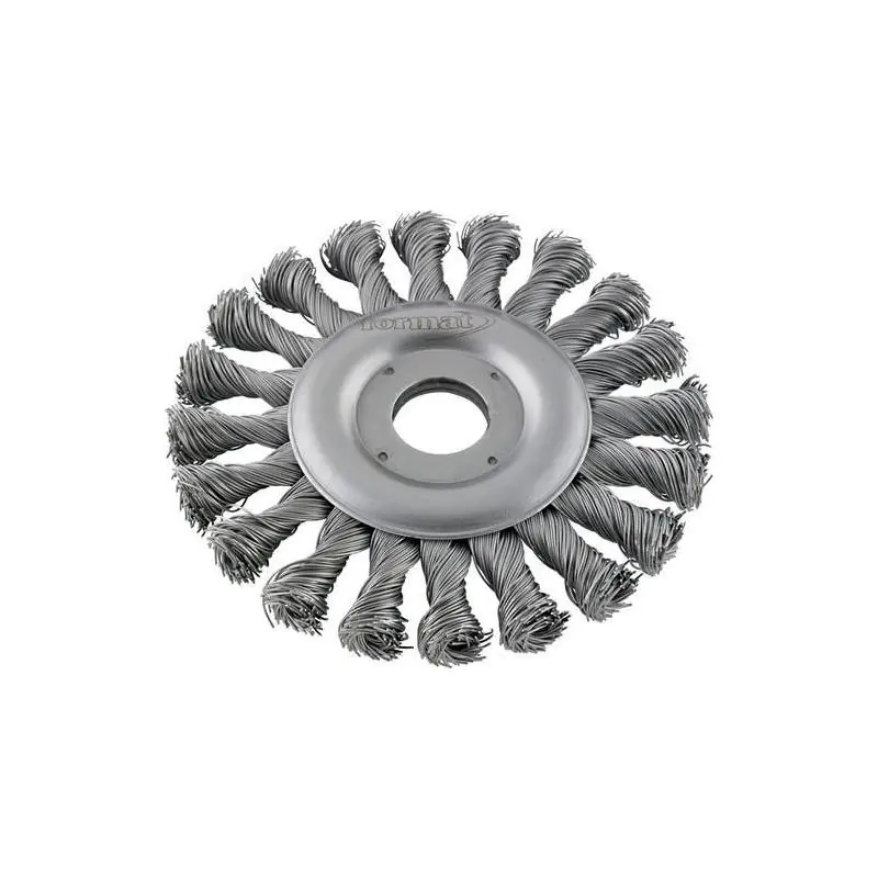 Kotoučový kartáč nerez splétaný 125x mm FORMAT | Skvělá cena