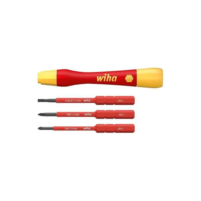 Sada jemných šroubováků VDE PicoFinish® slimVario® electric (43167), 4 dílná, Wiha SB28310401 - Populární