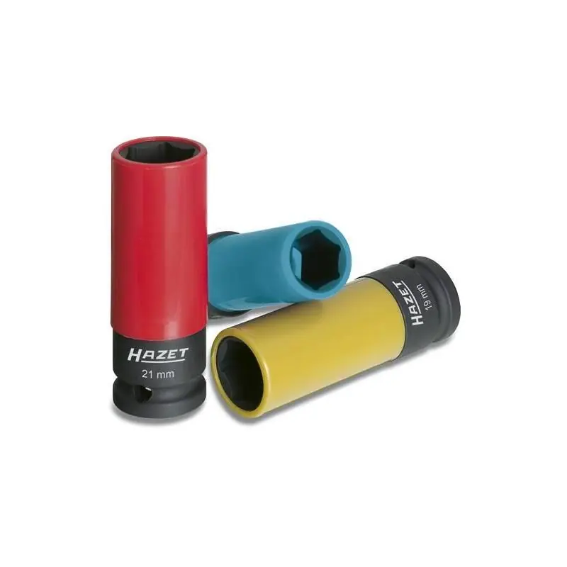 Téměř vyprodáno - HAZET Sada nástrčných klíčů 3 ks, 17/19/21 mm, 903SPC/3