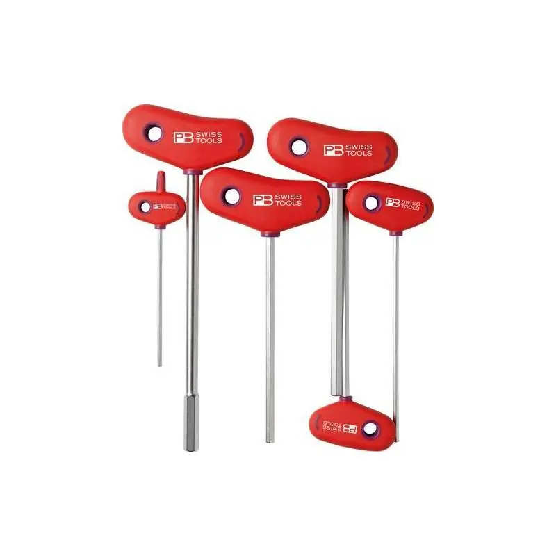 Bestseller - Sada imbusových klíčů s T-rukojetí, 6 kusů, 3-10 mm Swiss tools