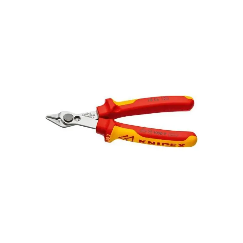 Kleště boční štípací na elektroniku KNIPEX Super Knips 125 mm 78 06 125 | Velmi populární