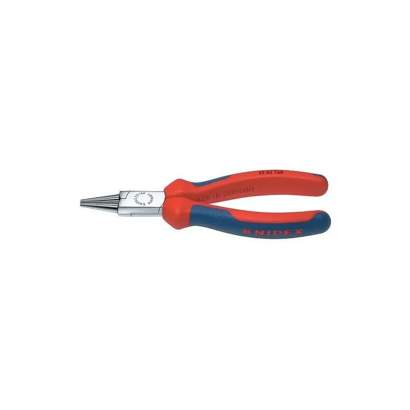 Skladem - Kulaté kleště chromované 140 mm s PVC rukojeťmi KNIPEX