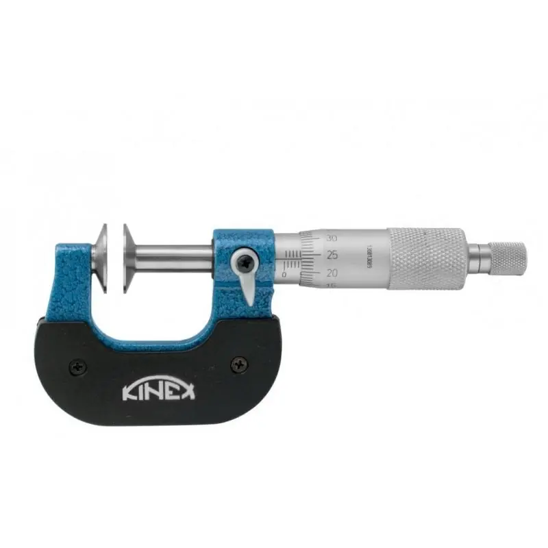 Ihned k dispozici | Mikrometr na ozubená kola KINEX 0-25 mm/0.01mm, ČSN 25 1456