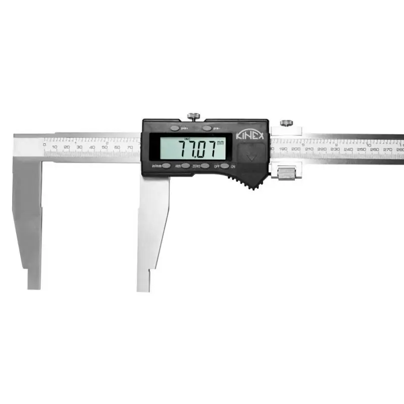 Digitální posuvné měřítko KINEX 800/150 mm, DIN 862 | Skladem
