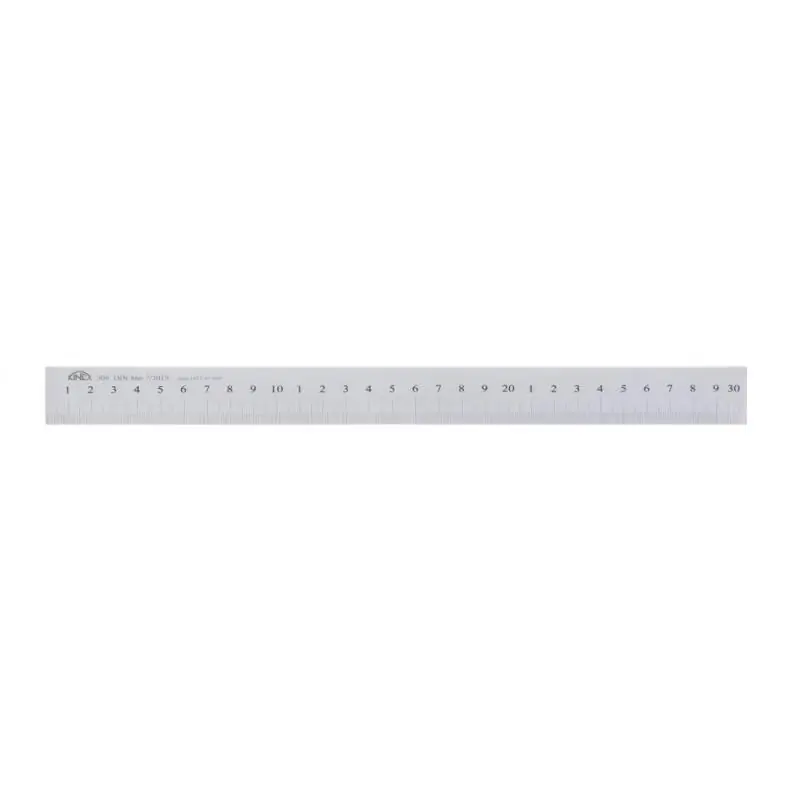 Zvýhodněná cena | Měřítko ploché KINEX NEREZ OCEL 1500mm, začátek v nule, popis laserem, DIN 866/B
