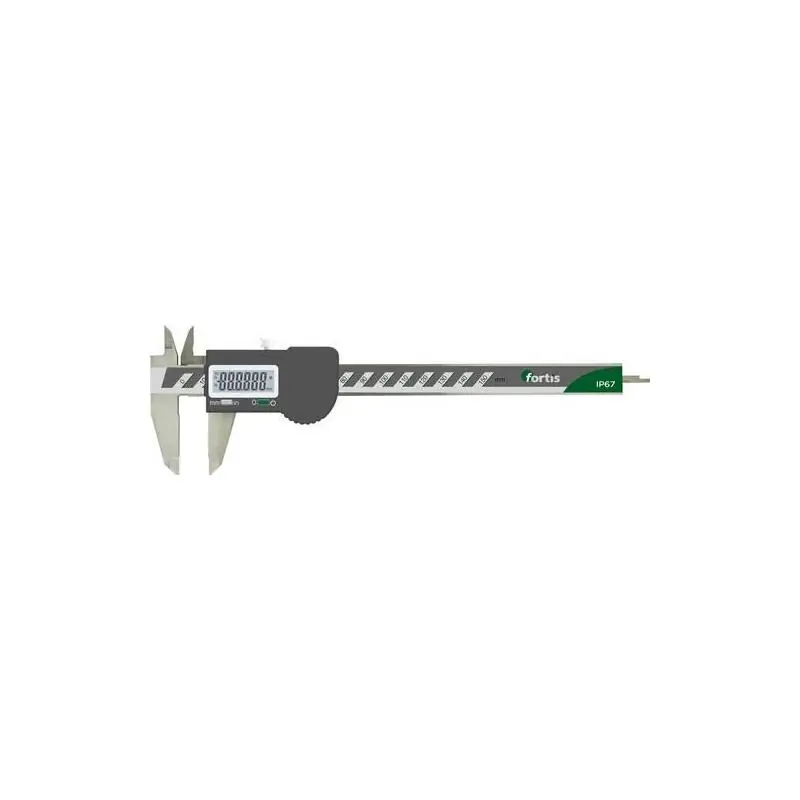 Posuvné měřítko digitální 150/0,01 mm IP67 Fortis - Velmi populární