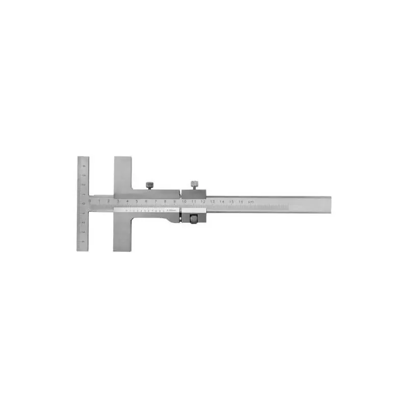 Velmi populární - Rýsovací posuvné měřítko Fortis 500 mm Přesné