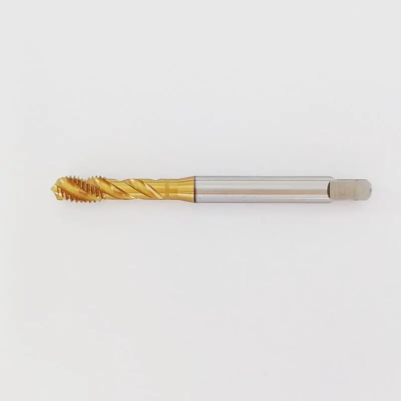 Závitník strojní M6, neprůchozí, se šroubovitou drážkou 35°, ISO1 (5H), HSSE, TiN, VTOOLS | Nejprodávanější