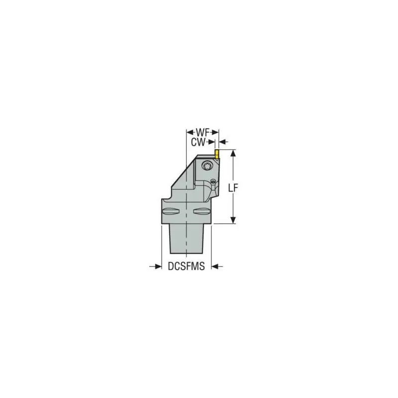 Poslední šance | C6-X4FL-45065-2503JET Držák pro soustružení, Jetstream Tooling